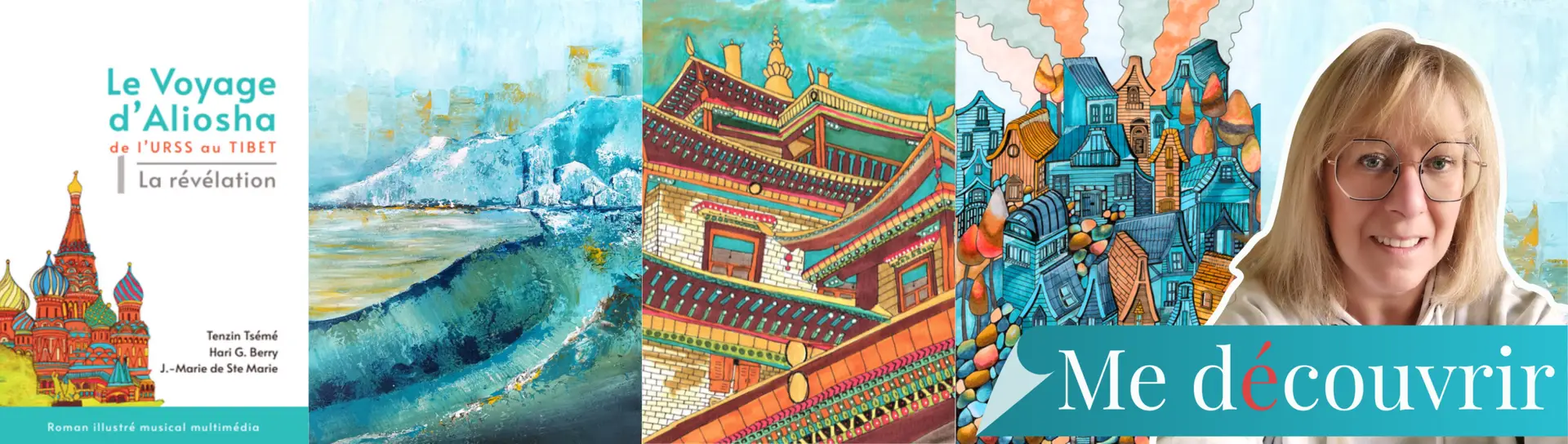 découvrir Tenzin-Tsémé, artiste, illustratrice et écrivain Sainte Marie la Mer Pyrénées Orientales